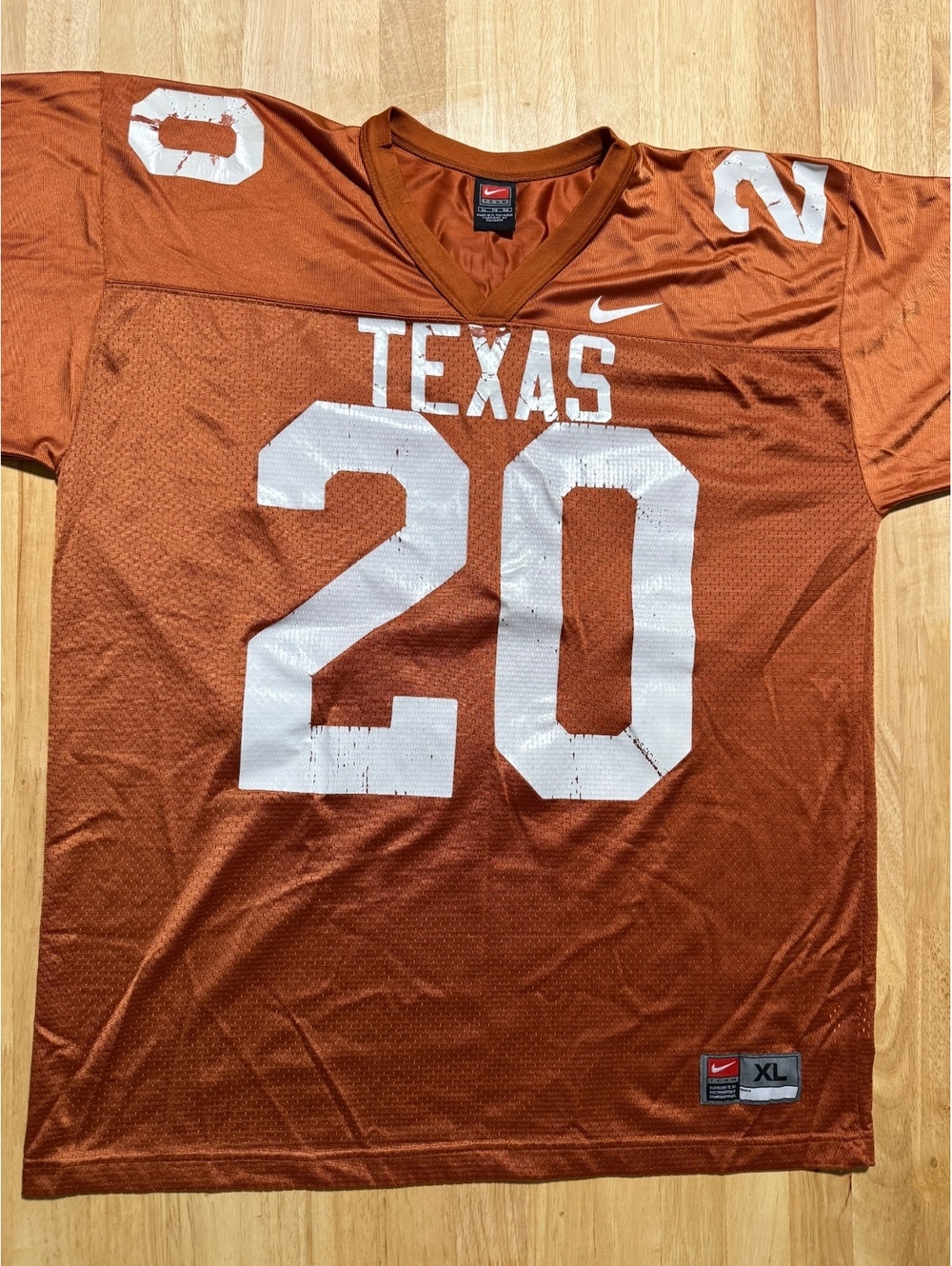 Nike Team Texas Longhorns Earl Campbell #20 Football Jersey Men’s XL
